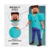 Steve Deluxe Disfraz de Minecraft multicolor M 78_4