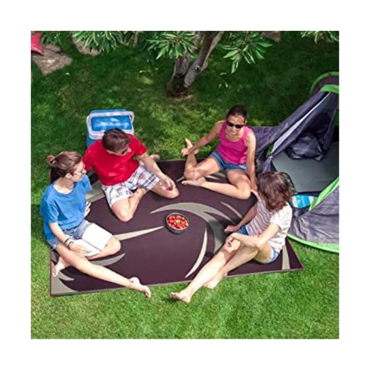 Stylish Camping SD8185 Tapete reversible para patio con