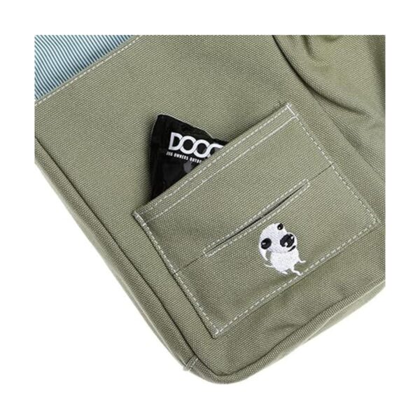 DOOG Bolsa de hombro grande con forro impermeable soporte_3
