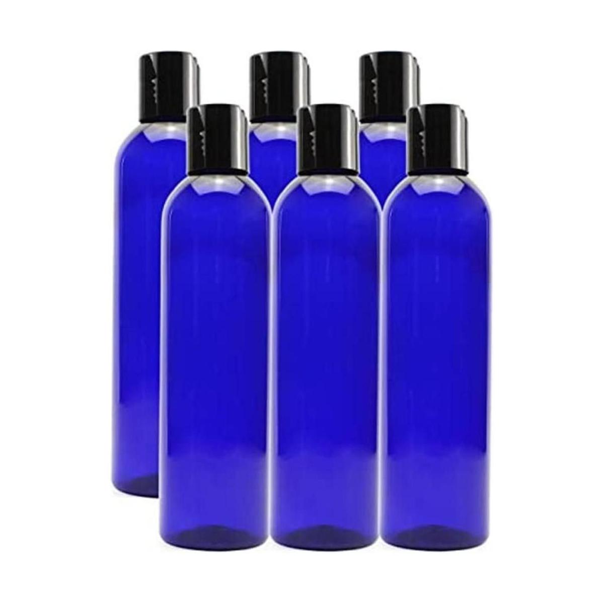Botellas flexibles de plástico vacías con tapa de pulso
