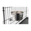 Lixit Crock de acero inoxidable Jumbo acero inoxidable