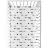 Juego de cama ajustable con estampado de flechas para bebé_1