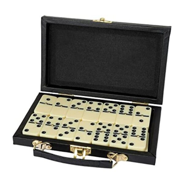 Juego de dominó clásico premium 28 piezas doble seis_1