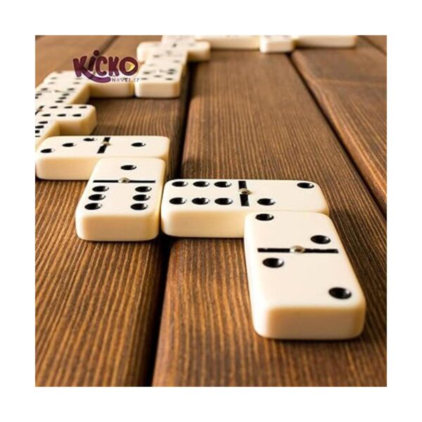 Juego de dominó clásico premium 28 piezas doble seis_4