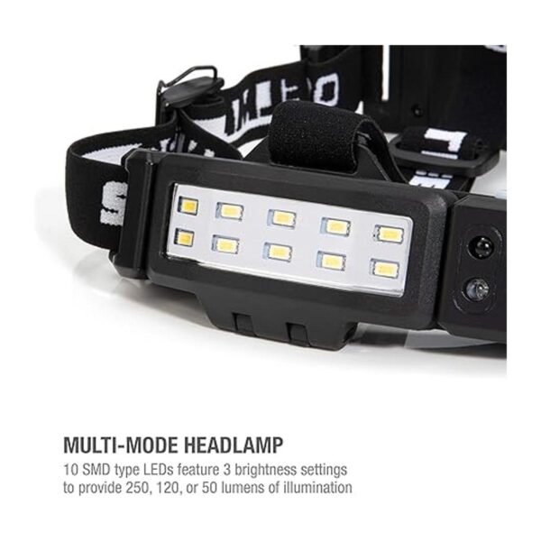 STEELMAN PRO 78834 linterna frontal de 250 lúmenes LED_2