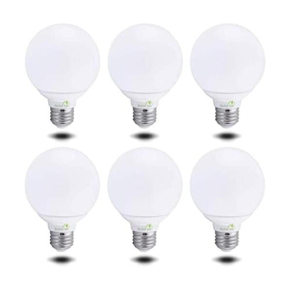 Bioluz LED focos en forma de globo con luz LED ajustable