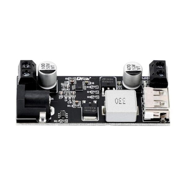Convertidor Buck de 12 V a 5 V DROK 5 A regulador de_4