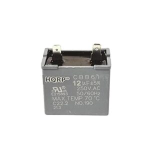 HQRP 12uf condensador de refrigerador compatible con_1