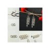 PH PandaHall 1120 anillos divididos de acero inoxidable