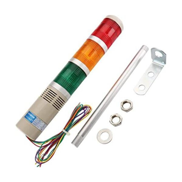 Baomain Luz de señal industrial columna LED alarma_1