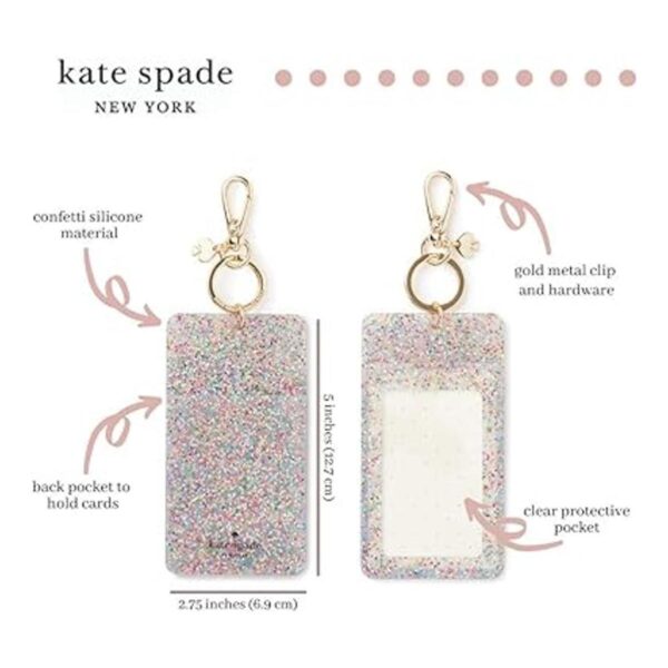 Kate Spade New York Llavero con clip para identificación_2