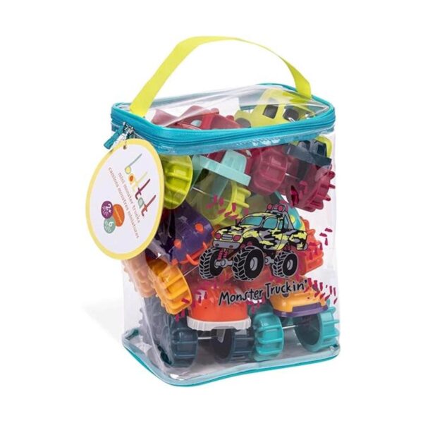 Battat Mini Monster Trucks Juego de 6 mini camiones para_4