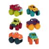 Battat Mini Monster Trucks Juego de 6 mini camiones para_1