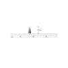 DYWISHKEY 100 piezas de 0.591 in cono de bala y perno de_2