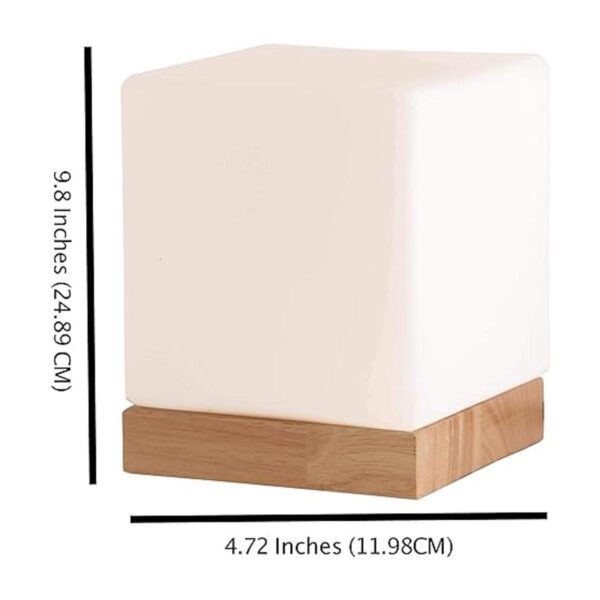 Lámpara de mesa de madera natural Lightaccents._5