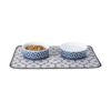 Bone Dry Lattice Collection Pet Bowl Canister_4