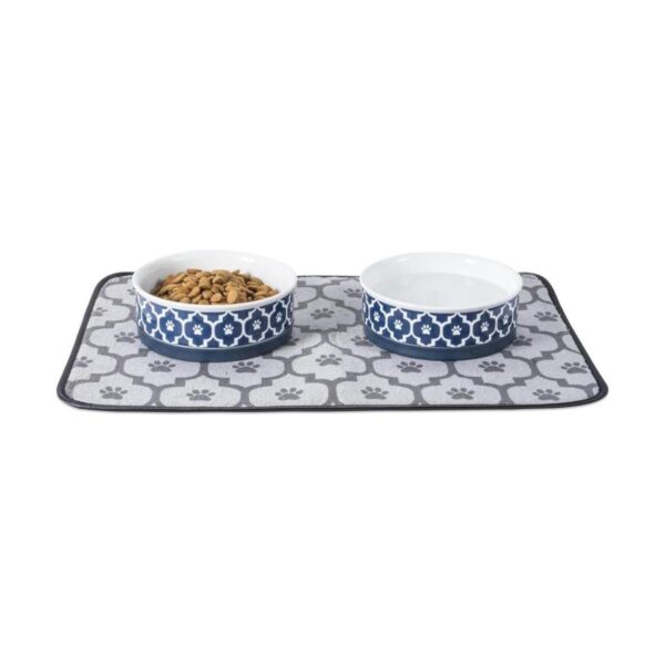 Bone Dry Lattice Collection Pet Bowl Canister_4