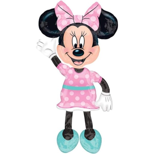 Anagram 34331 Minnie Airwalkers Globo de papel aluminio_1