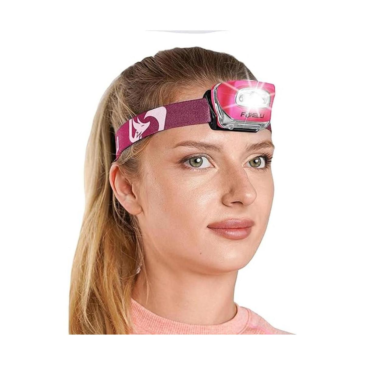 Foxelli Headlamp Linterna Luminosa 165 lúmenes faro