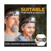 Foxelli Headlamp Linterna Luminosa 165 lúmenes faro_3