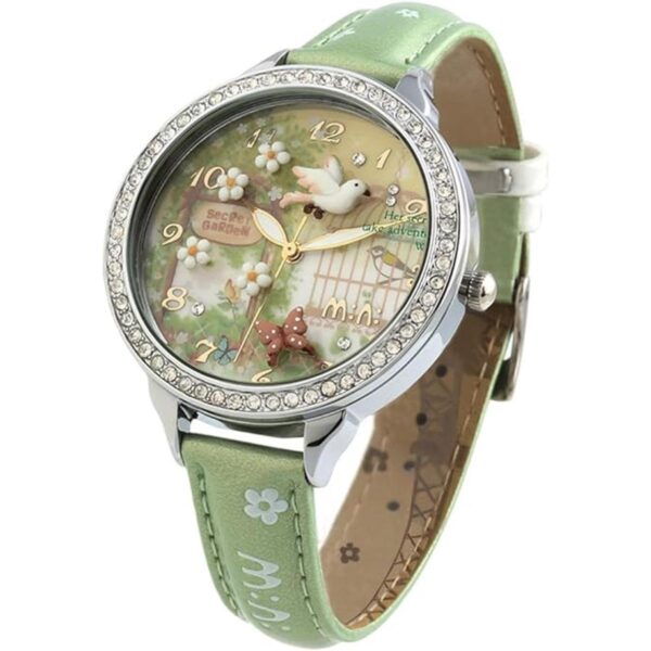 Cute Bowknot Bunny Relojes de pulsera para adolescentes_1