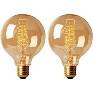 CTKcom Bombillas de filamento vintage Edison globo