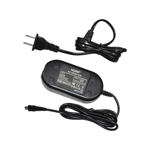 HQRP Adaptador AC para videocámara Canon Vixia hfr800_3