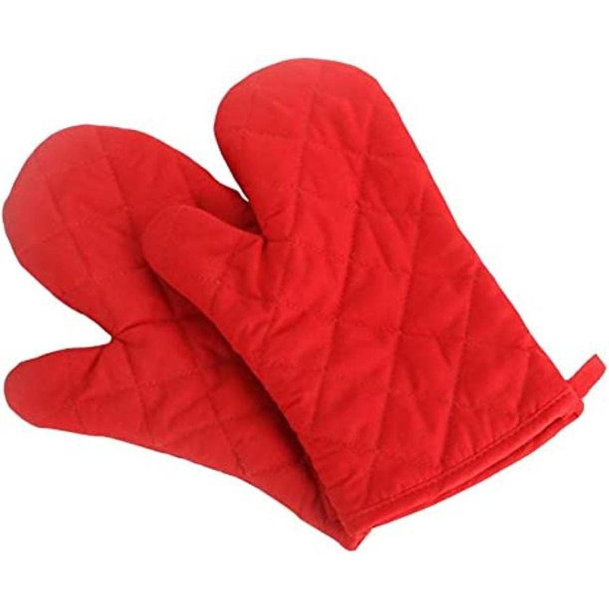 Nachvorn Guantes de cocina de algodón y poliéster