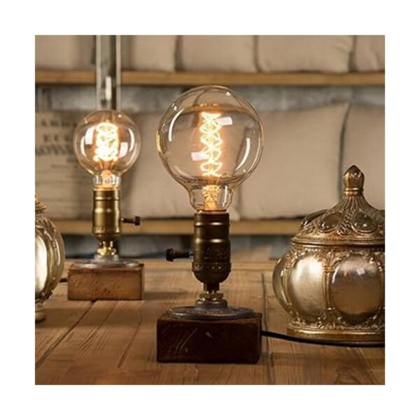 CTKcom Bombillas de filamento vintage Edison globo