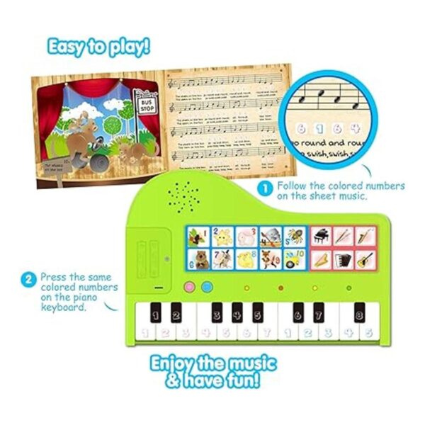 BEST LEARNING My First Piano Book Juguete musical_3