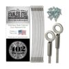 Restricción de puerta de cabinete 8 pulgadas limitador