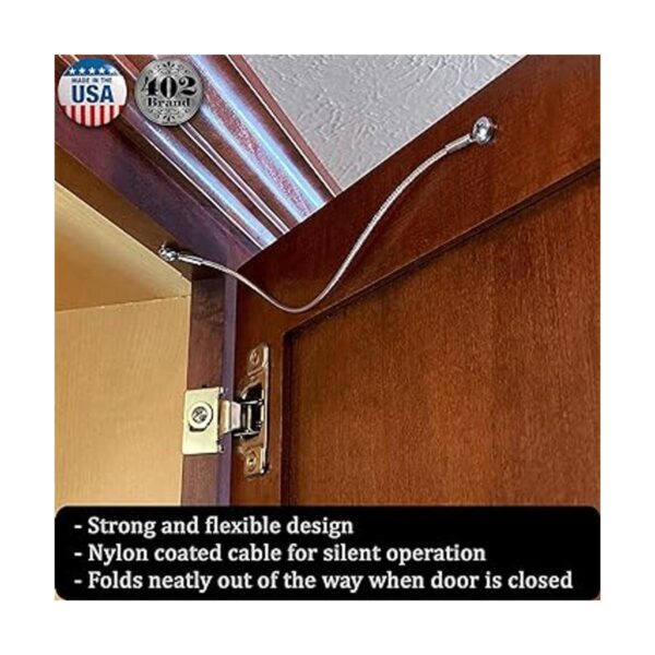 Restricción de puerta de cabinete 8 pulgadas limitador