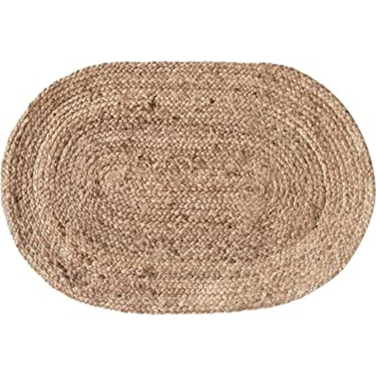 LR Resources Yute LR50135NAT2030 Alfombra rectangular