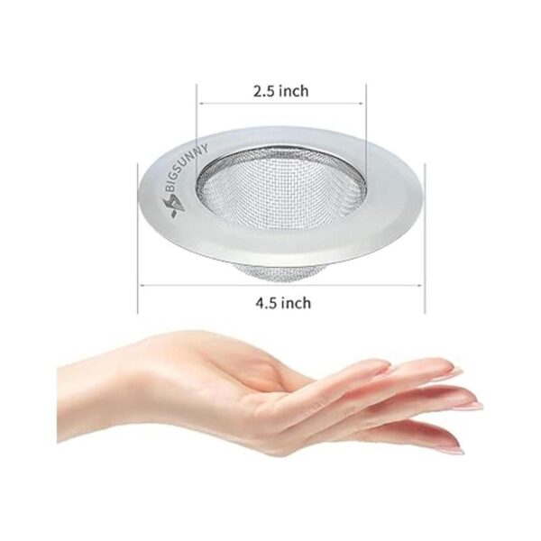 MSY BIGSUNNY Juego de 2 coladores de fregadero de cocina_3