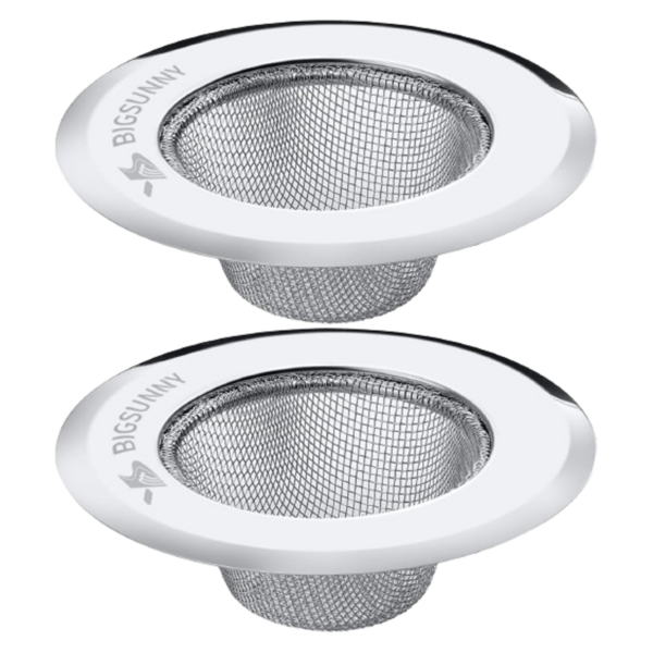 MSY BIGSUNNY Juego de 2 coladores de fregadero de cocina_1