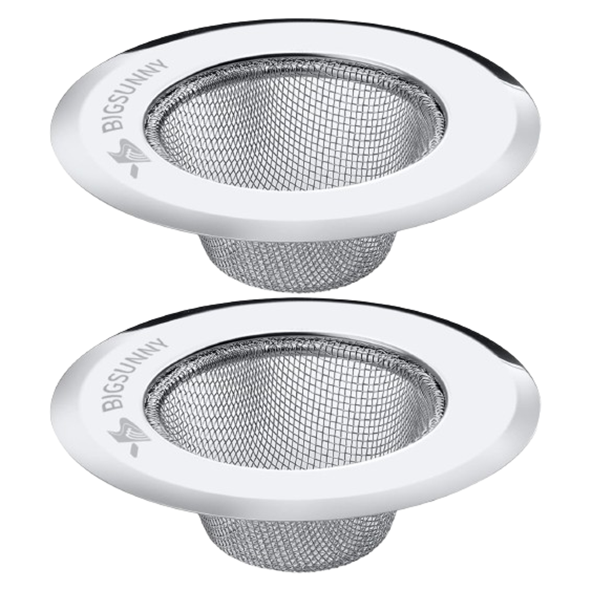 MSY BIGSUNNY Juego de 2 coladores de fregadero de cocina