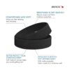 BEACE Sweatbands Sports Headband for Men Women 6PCS_2