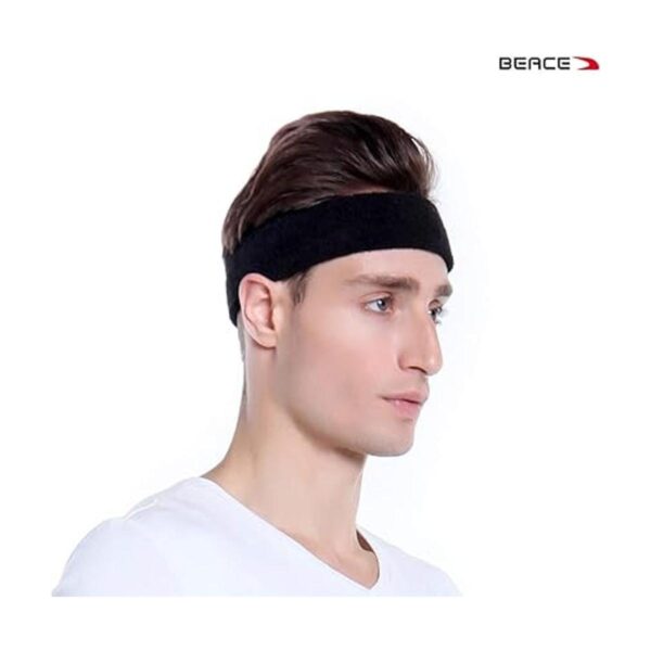 BEACE Sweatbands Sports Headband for Men Women 6PCS_5