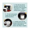 Microondas Horno Kit extragrande para horno de vidrio de_5