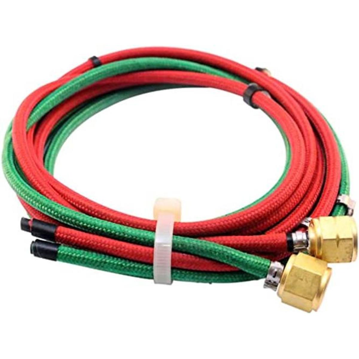 Manguera doble trenzada flexible de 18 de 6 pies color