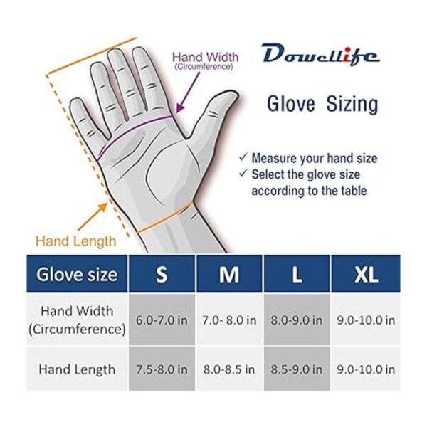 Dowellife Guantes resistentes al corte grado alimentario