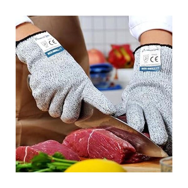 Dowellife Guantes resistentes al corte grado alimentario