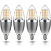 GEZEE Bombilla LED para candelabro no regulable