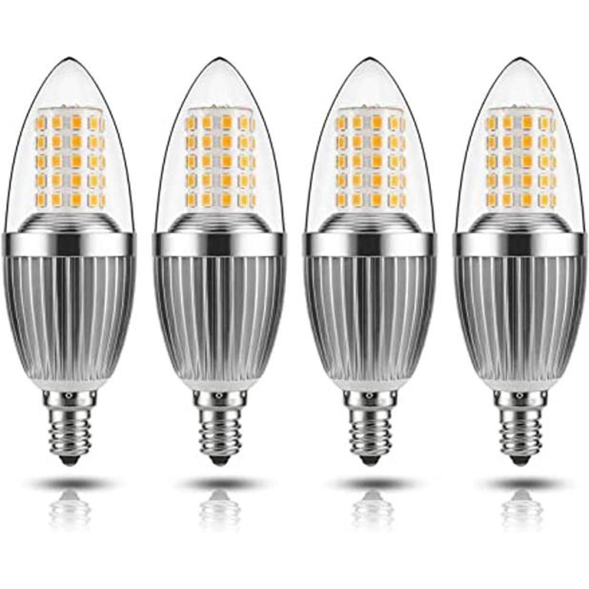 GEZEE Bombilla LED para candelabro no regulable