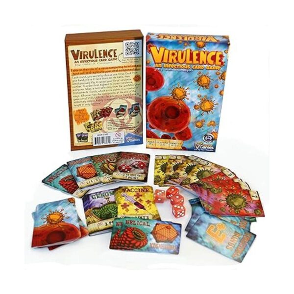 Genius Games Virulence an Infectious Card Game Juego de_2