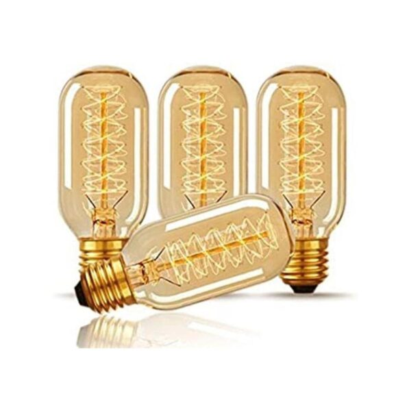 CTKcom Bombillas antiguas T45 de 25 W con base E26