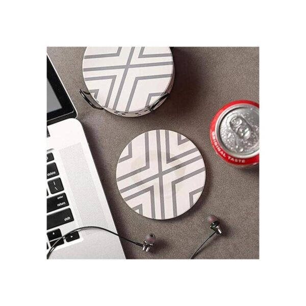Conjunto de 6 posavasos de material especial de piedra_4