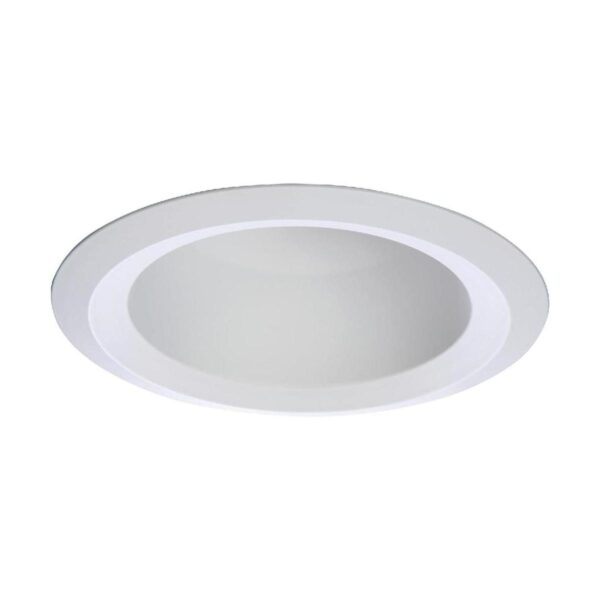 Halo Reflector de cono completo blanco 6120WH con borde_1