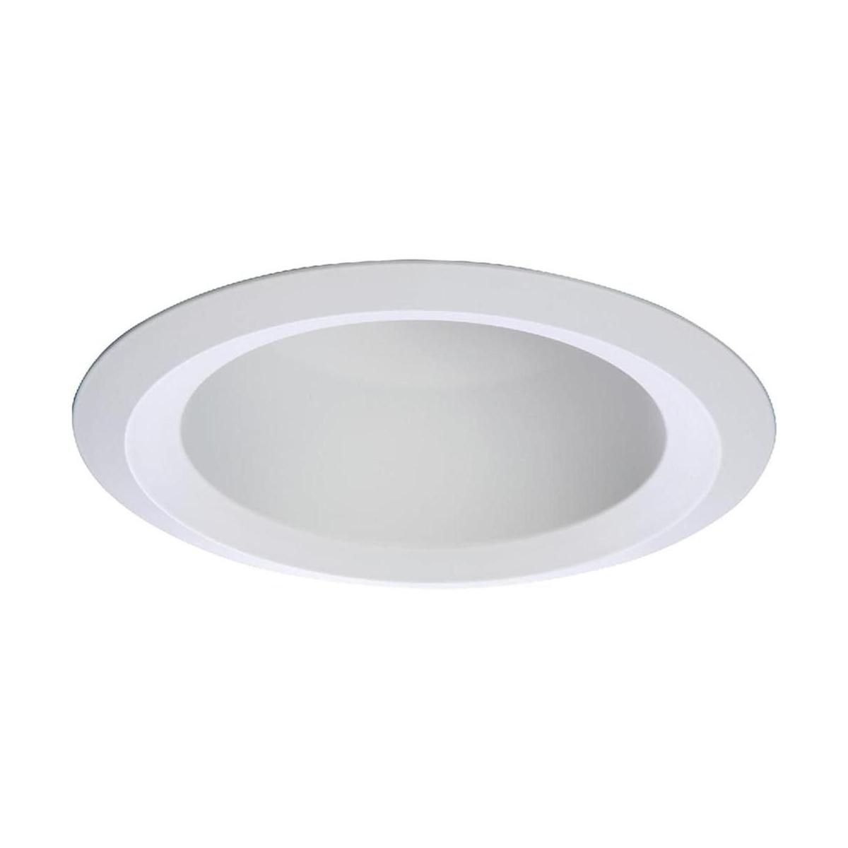 Halo Reflector de cono completo blanco 6120WH con borde