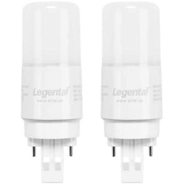 Silverlite Paquete de 2 bombillas LED de 5W equivalente_1